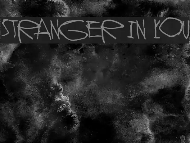 Stranger In You Font examples