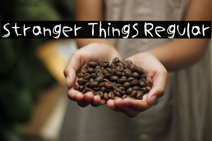 Stranger Things Regular Example 2