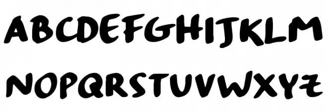 Strangeways Sample Bold Schriftart Groß