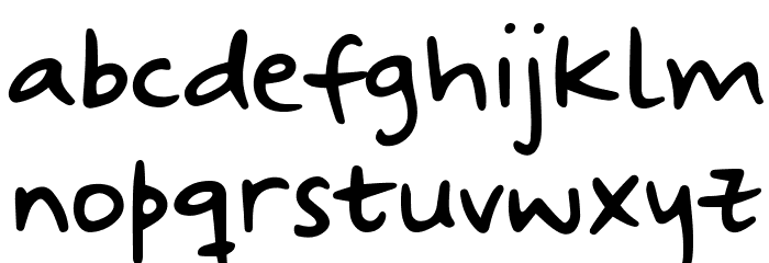 StrangewaysSample Font LOWERCASE