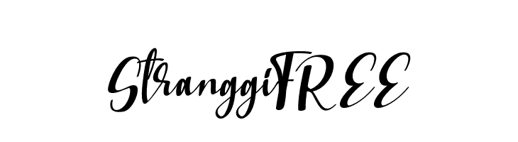 StranggiFREE  baixar fontes gratis