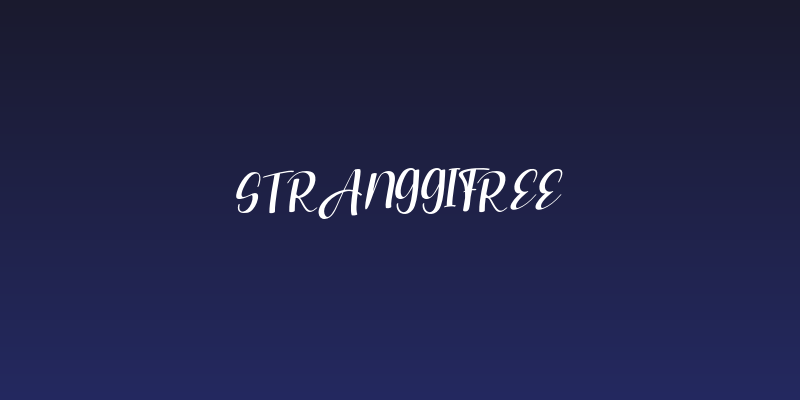 StranggiFREE Social Header