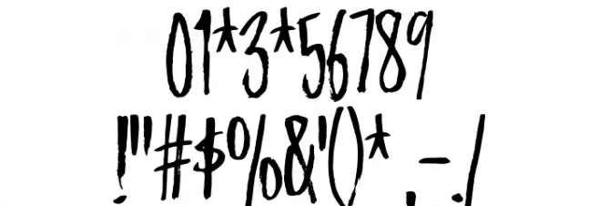 Straphang DEMO Regular Font OTHER CHARS