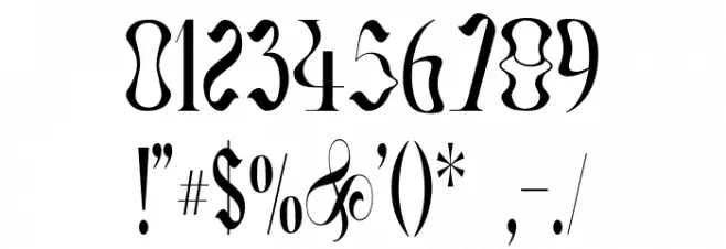 StraratEleganteFont-Regular Font OTHER CHARS