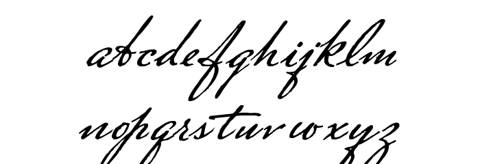 Strasbourg Mixed Font LOWERCASE