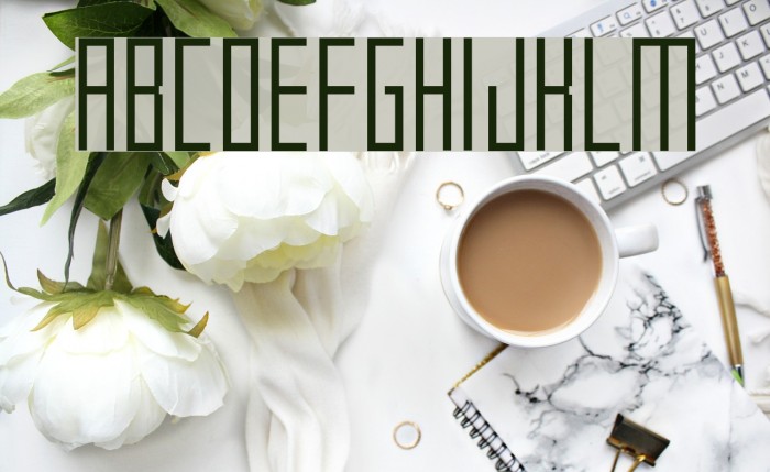 Stratenarow Font examples