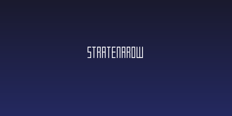 Stratenarow Social Header
