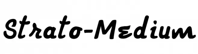 Strato-Medium  Descarca Fonturi Gratis