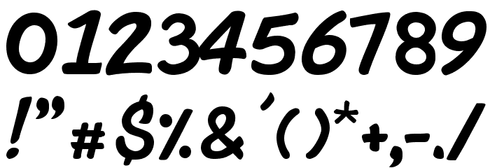 Strato Regular Font OTHER CHARS