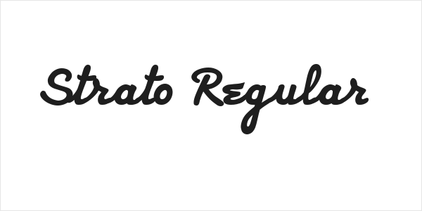 Strato Regular Logo