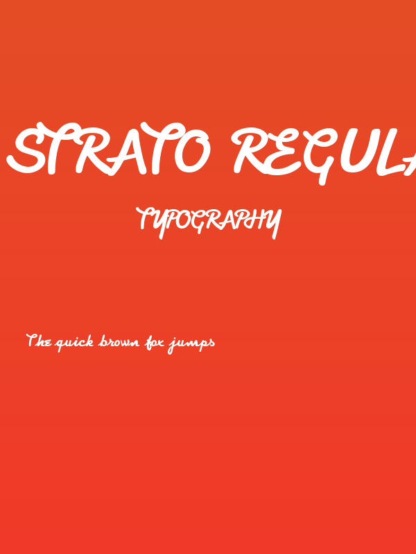 Strato Regular Poster