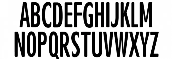 Stravinskij 字体 大写
