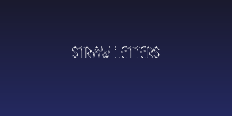 Straw Letters Social Header