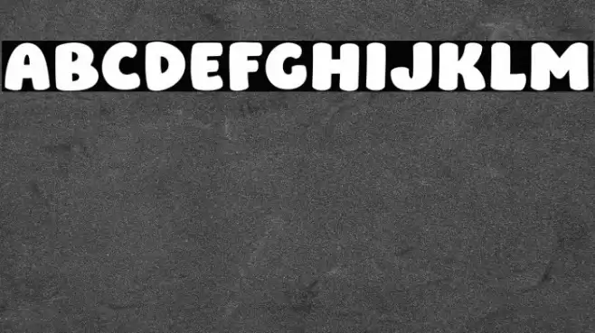 Straw Milky Font examples