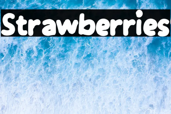 Strawberries Example 3