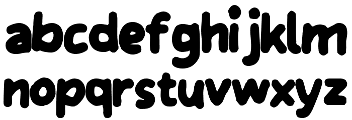 Strawberries Font LOWERCASE