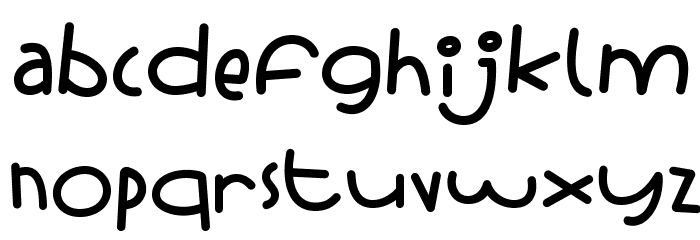 Strawberry Cocktail Regular Font LOWERCASE