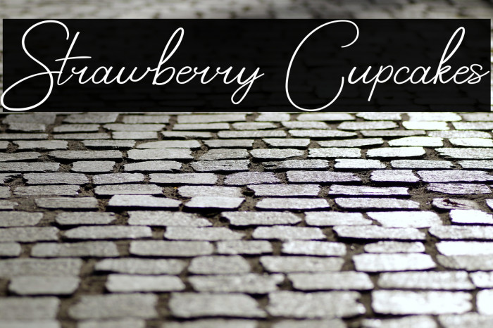 Strawberry Cupcakes Example 2