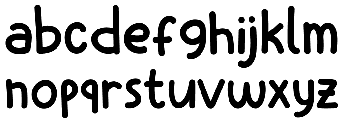 Strawberry Days Font LOWERCASE