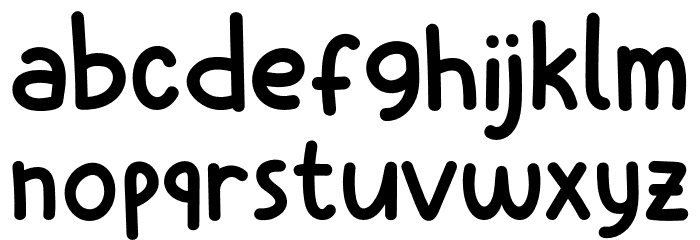 Strawberry Days Font LOWERCASE