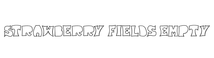 Strawberry Fields Empty  Frei Schriftart Herunterladen