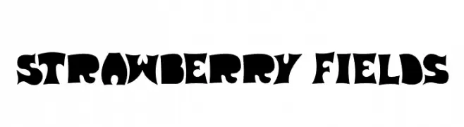 Strawberry Fields  Frei Schriftart Herunterladen