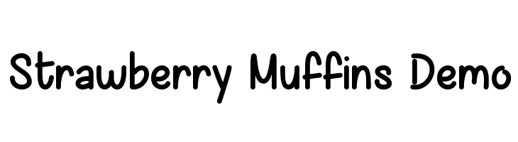 Strawberry Muffins Demo  font caratteri gratis