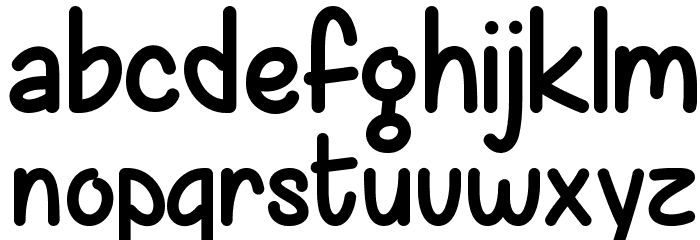 Strawberry Muffins Demo Font LOWERCASE
