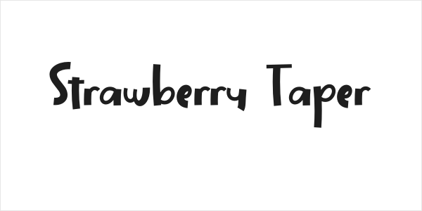 Strawberry Taper Logo