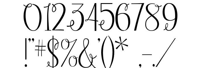 Strawberry Whipped Cream Font OTHER CHARS