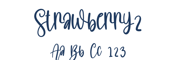 Strawberry2 Font Preview