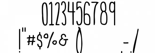 StrawberryAvalanche-Regular Font OTHER CHARS