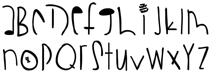 StrawberryBubblegum Font LOWERCASE