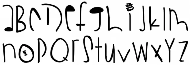 StrawberryBubblegum フォント 大文字