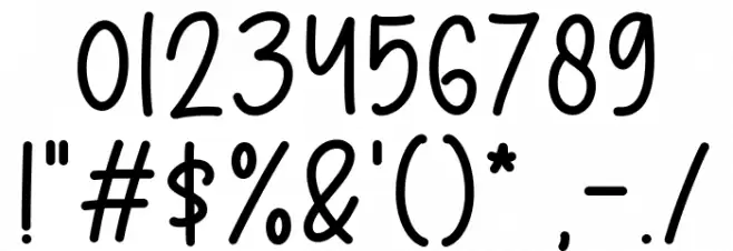 StrawberryCheesecake Font OTHER CHARS