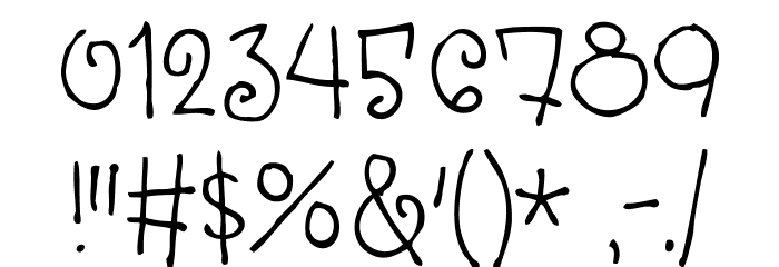 StrawberryGossipDEMO Font OTHER CHARS