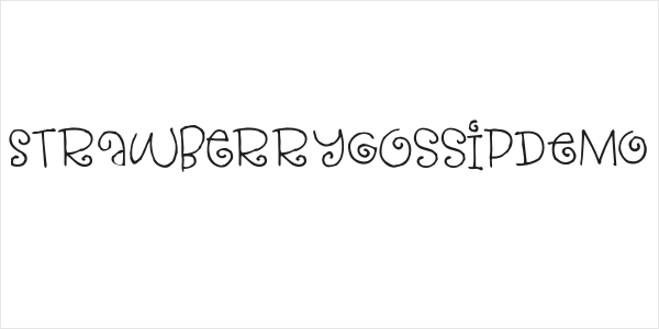 StrawberryGossipDEMO Logo