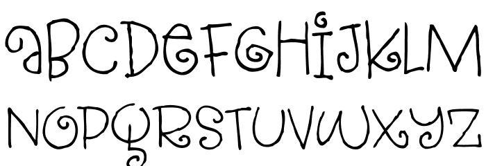 StrawberryGossipDEMO Font LOWERCASE