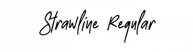 Strawline Regular Polices