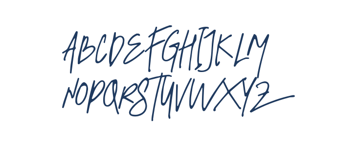 Strawline Regular Uppercase