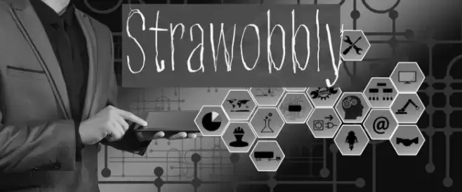 Strawobbly Font examples