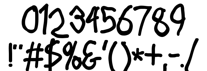 Stray Cat Black Condensed Font OTHER CHARS
