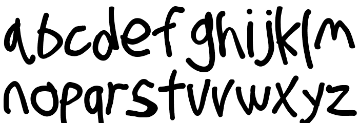 Stray Cat Black Condensed Font LOWERCASE