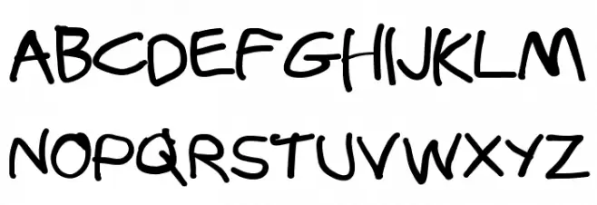 Stray Cat Black Extended Font Litere mari