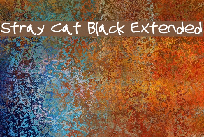 Stray Cat Black Extended Example 1