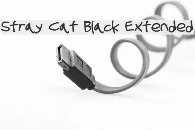 Stray Cat Black Extended examples