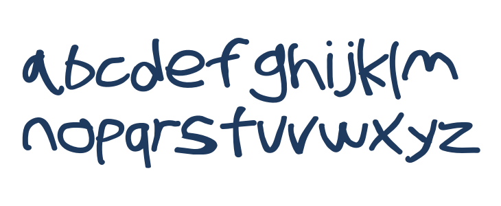 Stray Cat Black Extended Lowercase