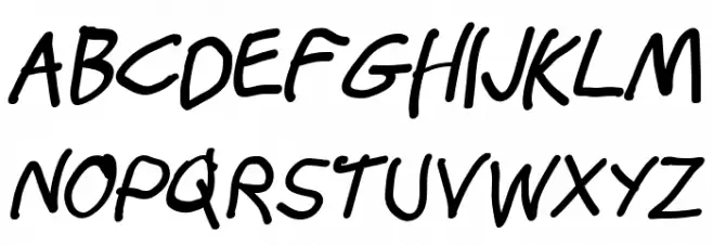 Stray Cat Black Oblique Шрифта ВЕРХНИЙ