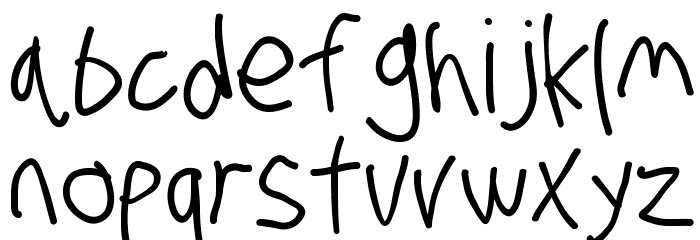 Stray Cat Bold Condensed Font LOWERCASE