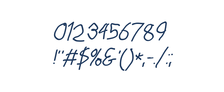 Stray Cat Bold Oblique Other Characters